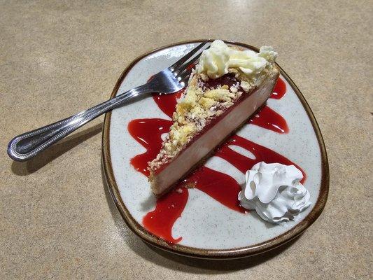 Raspberry cheesecake