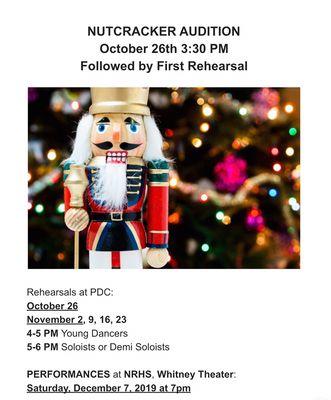 NUTCRACKER AUDITION