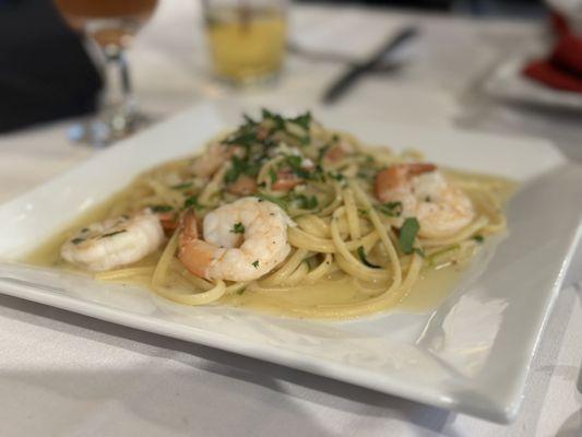 Linguini Shrimp Scampi