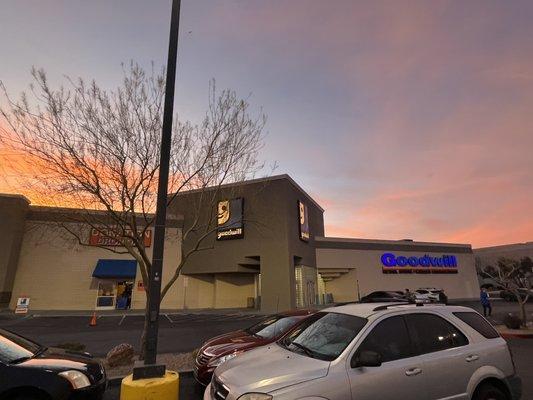 Exterior storefront in February 2023.