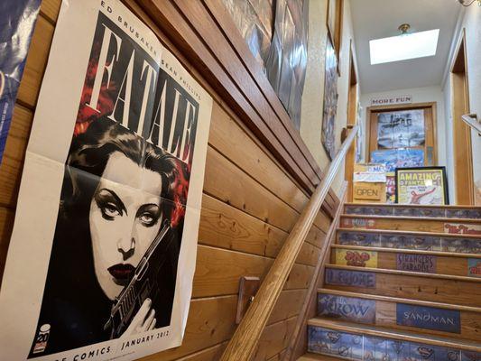 Just hop on upstairs