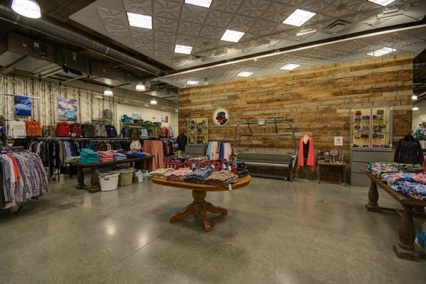 Featuring sportswear brands Southern Tide, Vineyard Vines, Southern Proper and Lilly Pulitzer.