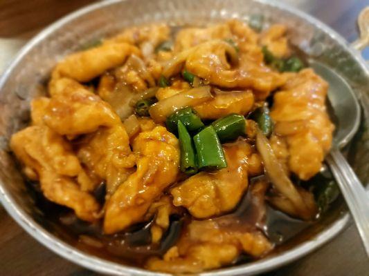Dry chilli chicken