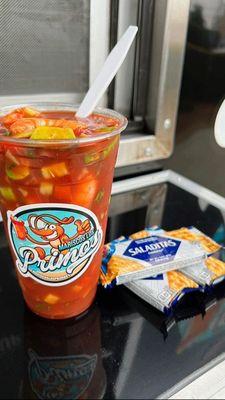 Cóctel de camarón grande. One of the best cocteles I've had.