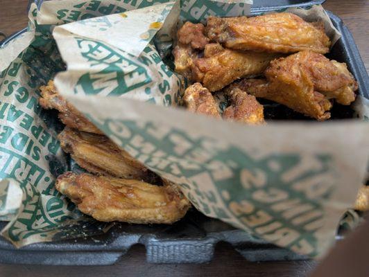 Lemon pepper and honey