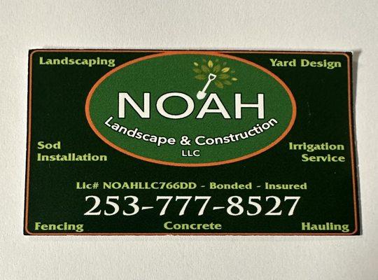Noah Landscaping Construction