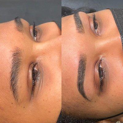 Eyebrow Wax & Hybrid Tint