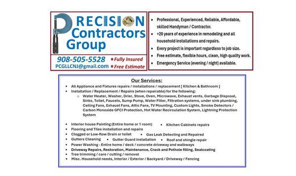Precision Contractors Group