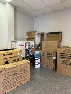 New in box appliances and more