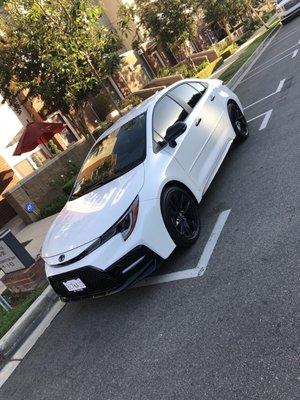 Toyota Corolla SE Night Shade!