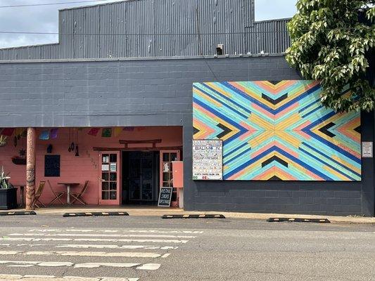 Nailz in Paradise located upstairs