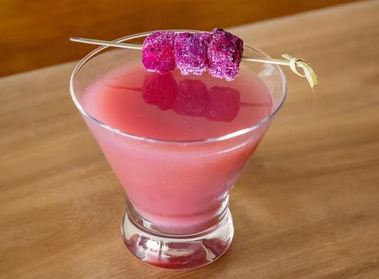 Dragon Fruit Guava Tini
