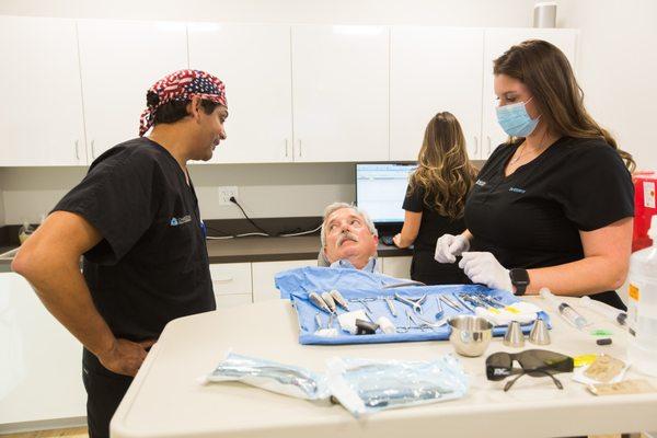 Implant-supported Dentures