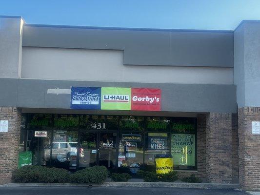 Front view of the shop @ 431 Miamisburg Centerville Rd 45459