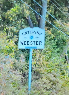 Entering Webster from Oxford on Route 12.