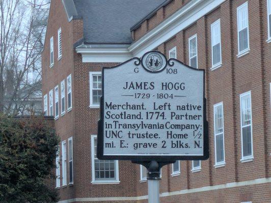 James Hogg Historical Marker