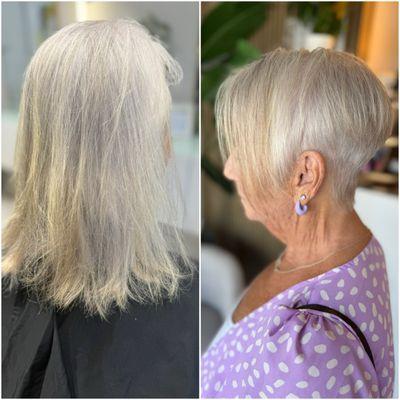 When your client walks in and wants a major change in her hairstyle!