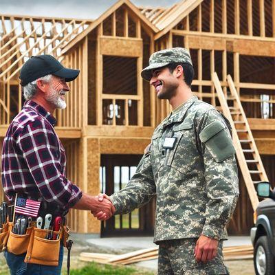 Military Veteran using a VA mortgage loan $0 down