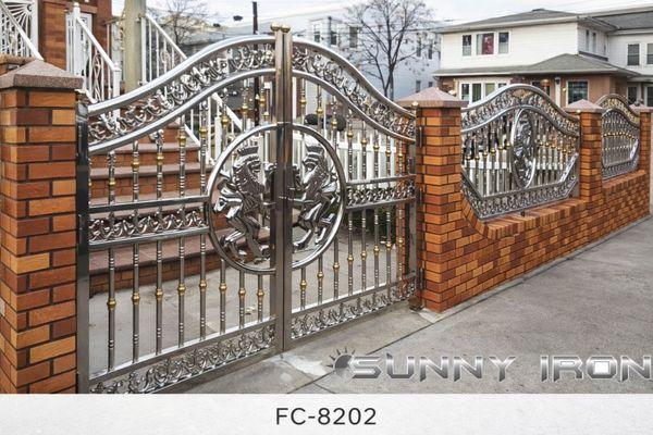Custom Stainless Steel Gate - Durable & Stylish