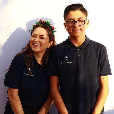 Two embroidery polo shirts