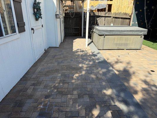 New pavers
