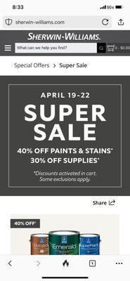 Sherwin-Williams Paint Store