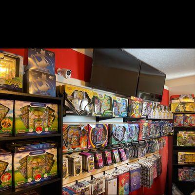 Pokémon Premium collection boxes , Pokémon Go ETB's , Single booster packs etc.