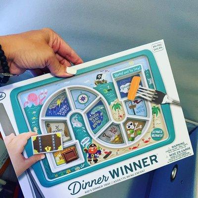 Feeding therapy fun plate!