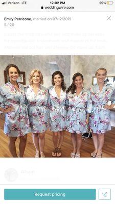 My lovely bridesmaids!