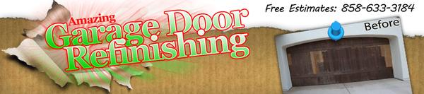 Garage Door Refinishing