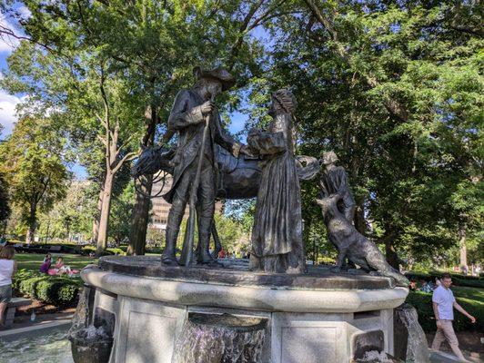 Patriots' Farewell Fountain, Morristown