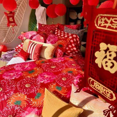 The year of the Tiger! A collaboration of Sferra, Kevin O'Brien, Libeco & Evelyn Prelonge.