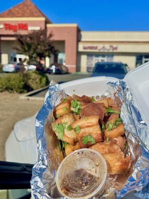 deep fried pork belly