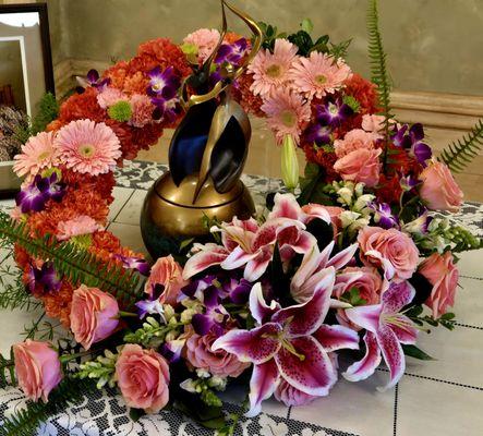 Sympathy wreath