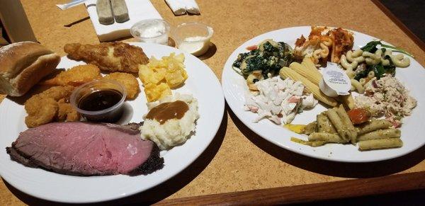 everything was good. the buffet was smaller than most casino's but the food was better than others.