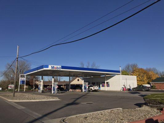 Overall exterior view facing northwest