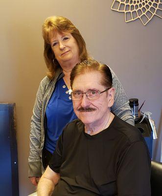 I have less to work with but Cheryl does a good job each and every time.