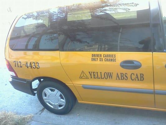 Yellow Abs Cab