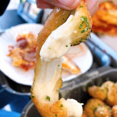 That is NOT cheese it's raw dough!!