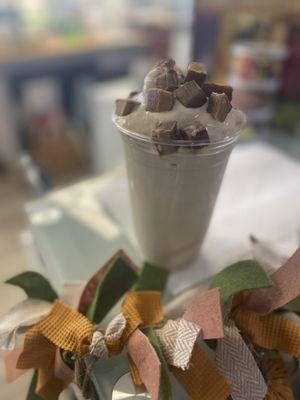 Healthy Shake low sugar , high protein food of nutrition .