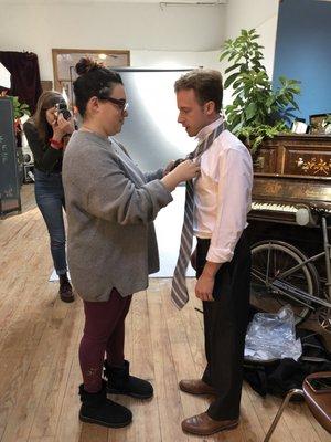 Styling for shotting