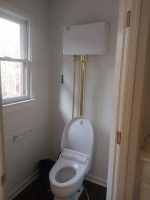 New toilet