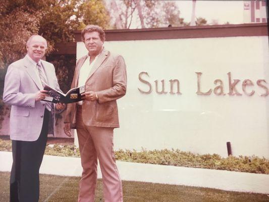 Edward J Robson & William J Collum - Sun Lakes was a big project for both companies!