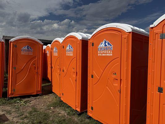 Portable toilets