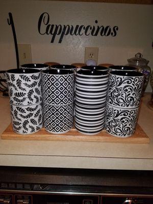 Black and White Coffee Cups