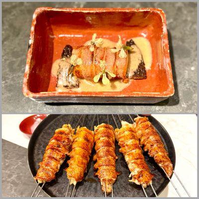 8) Lobster, doenjang, raspberry