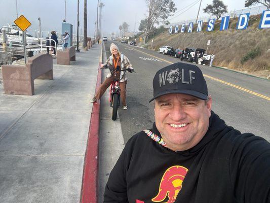 E-bikes at Oceanside harbor