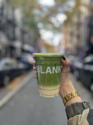 12oz Iced Banana Bread Matcha (~$7)