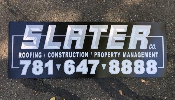 Slater Company LLC. Roofing/Construction 781-647-8888