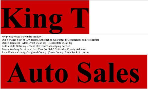 King T Auto Sales